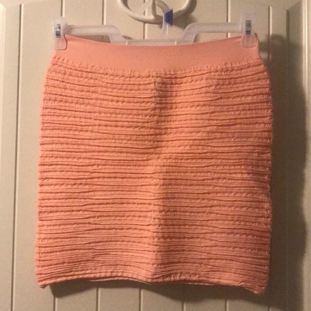 Ruched high waisted skirt
